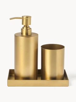Set di 3 accessori da bagno in metallo Halston