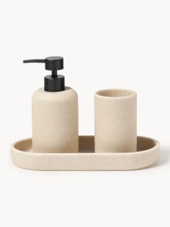 Set di 3 accessori da bagno Kyle