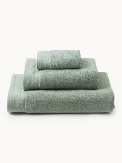 Set di asciugamani in cotone organico Premium, varie misure