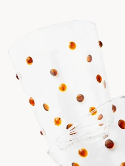 Set di 2 bicchieri in vetro borosilicato soffiato Nob