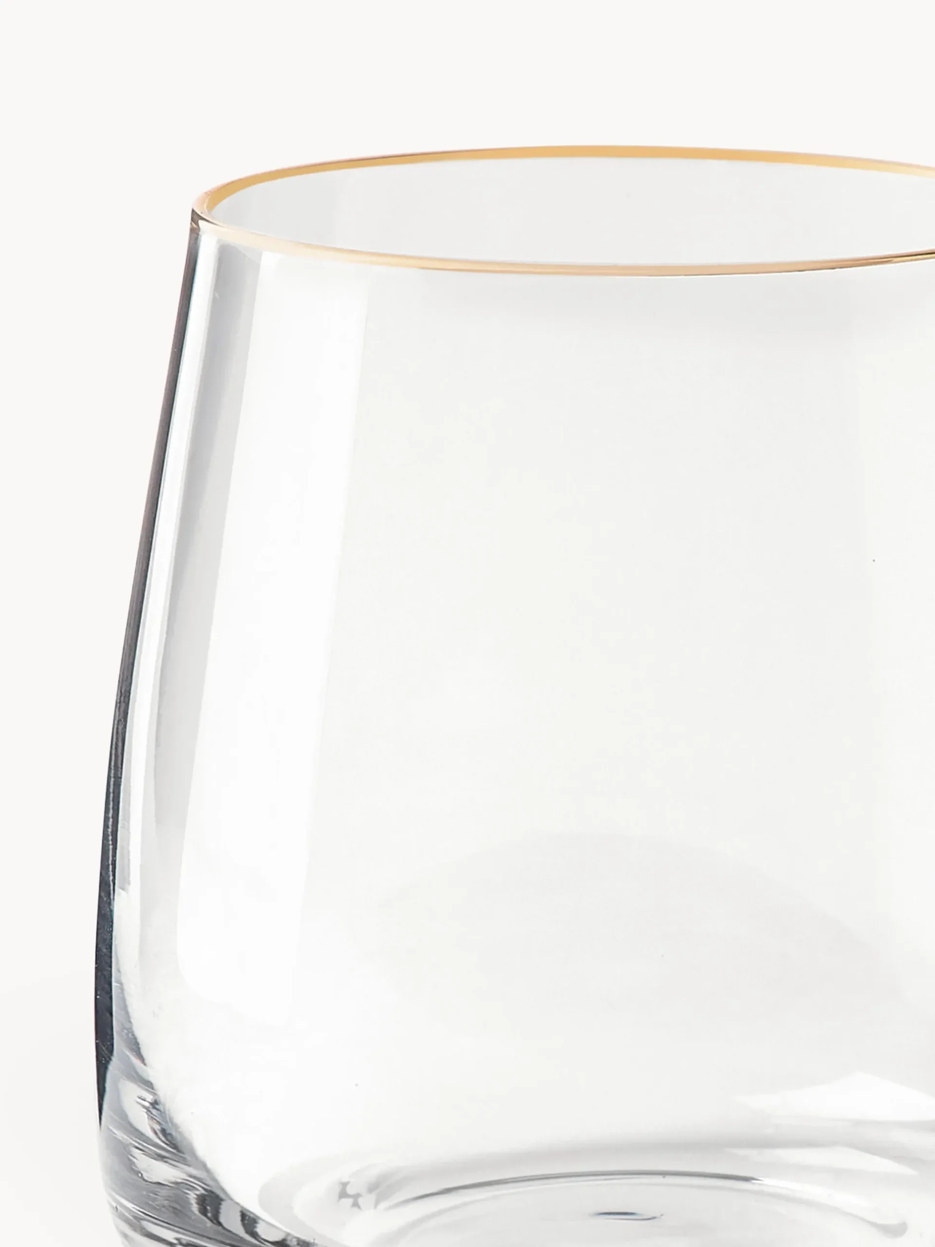 Set di 4 bicchieri in vetro soffiato Ellery