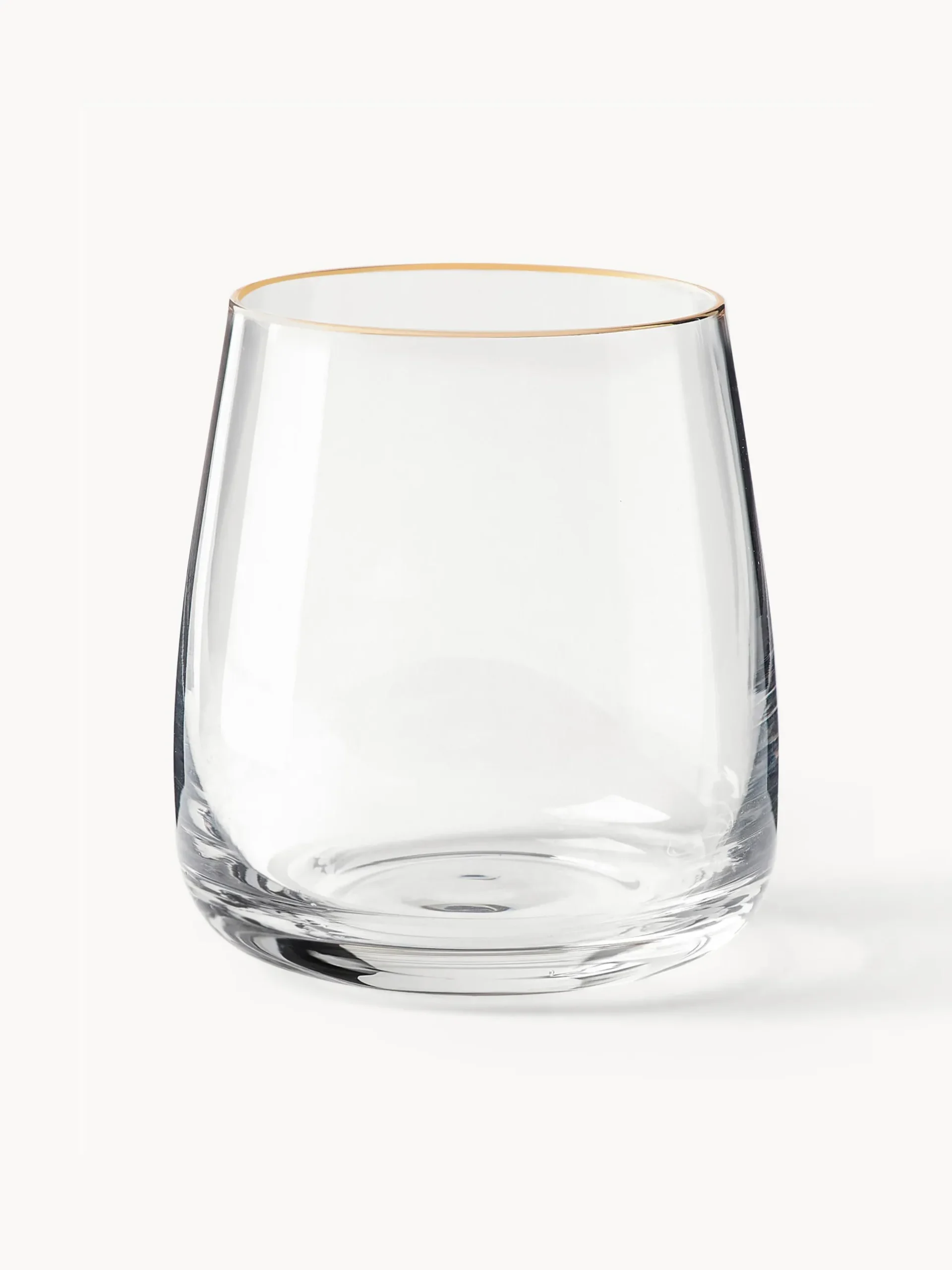 Set di 4 bicchieri in vetro soffiato Ellery