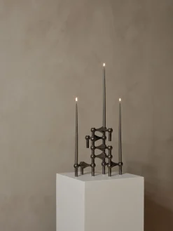 Set di 6 candele a bastoncino sottili Stoff Nagel