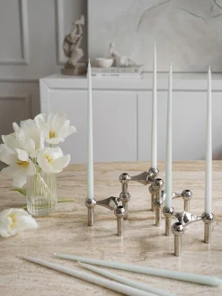 Set di 6 candele a bastoncino sottili Stoff Nagel