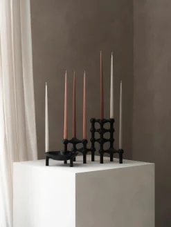 Set di 6 candele a bastoncino sottili Stoff Nagel