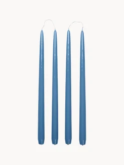 Set di 4 candele da tavolo fatte a mano Smooth