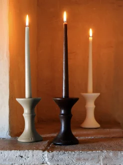 Set di 6 candele fatte a mano Lueur