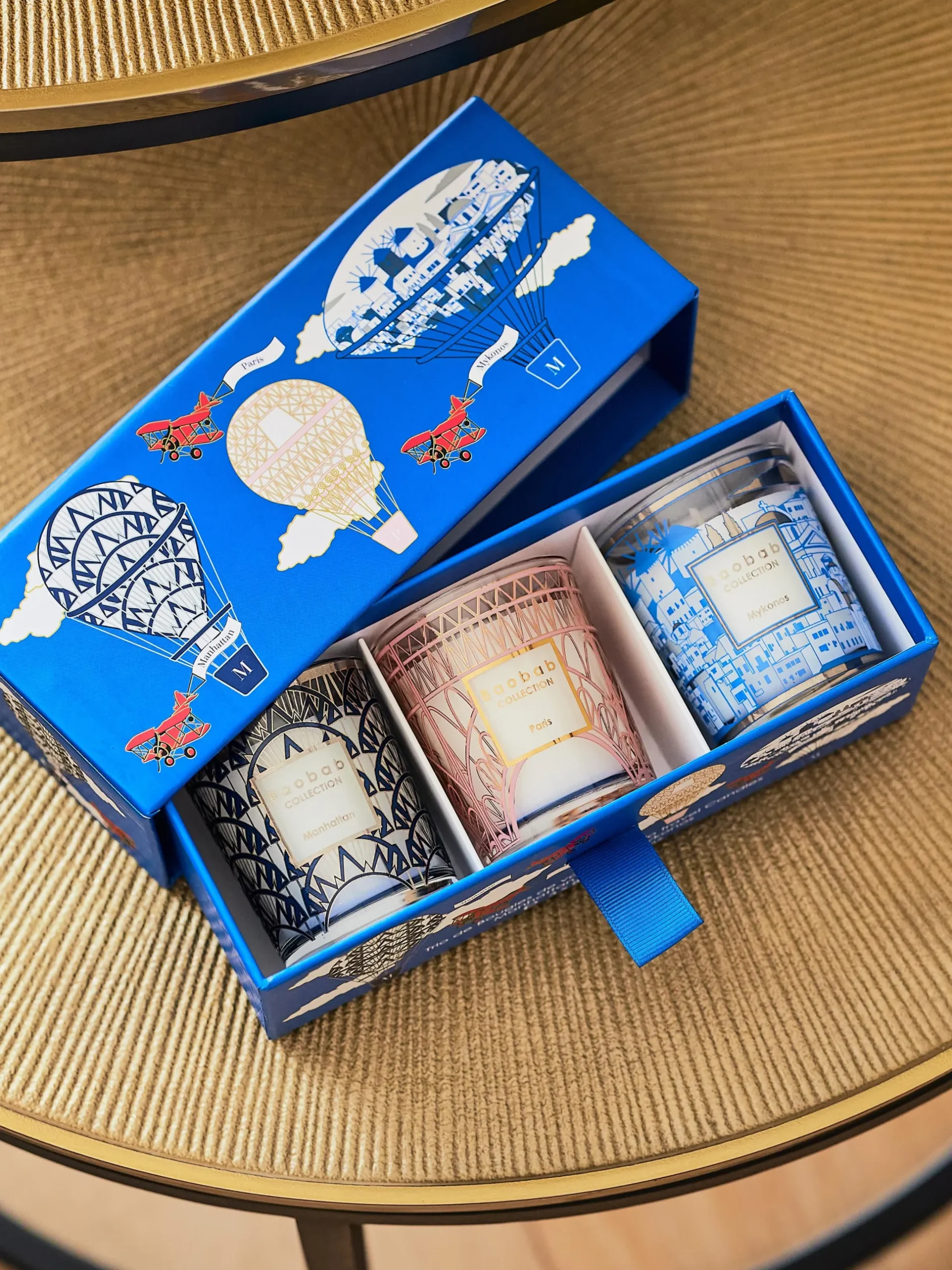 Set di 3 candele profumate My First Baobab