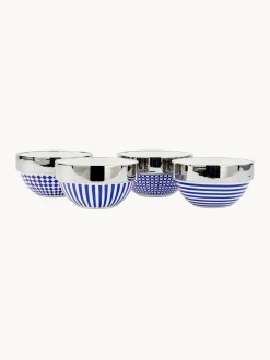 Set di 4 ciotole in porcellana Aunty