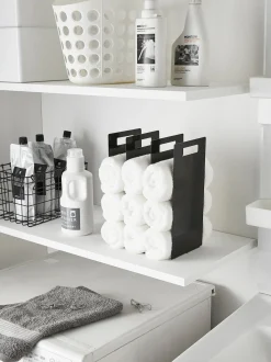 Set di 2 organizer per asciugamani Tower