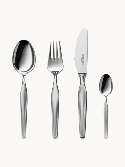 Set di posate fatte a mano lucidate a specchio Metropolitan, varie misure