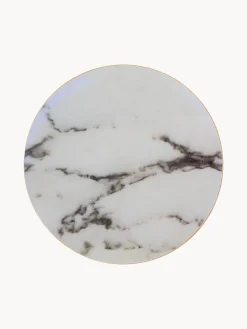 Set di 6 sottobicchieri in sughero effetto marmo Cara
