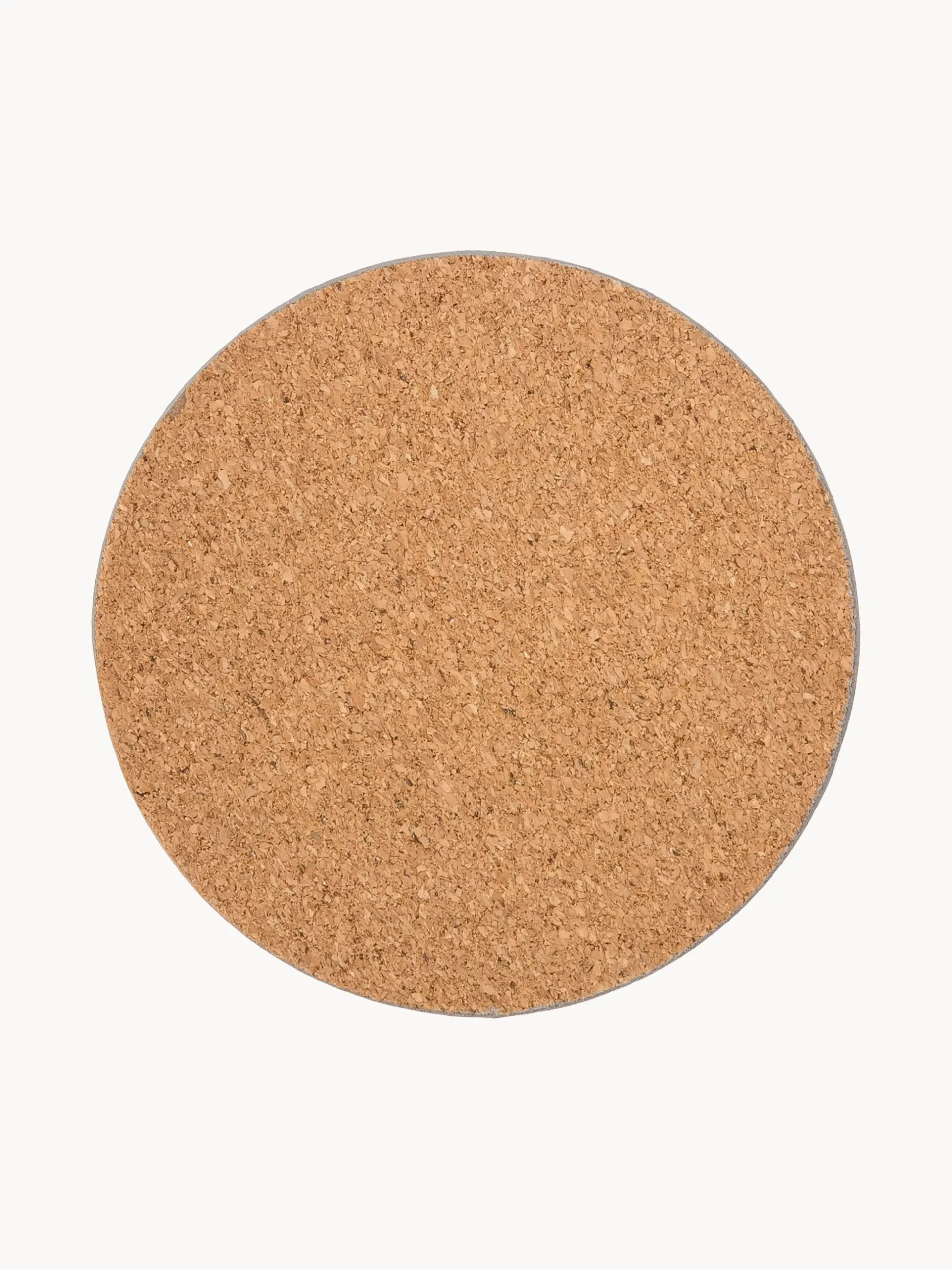 Set di 6 sottobicchieri in sughero effetto marmo Cara