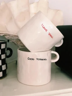 Set di 2 tazze dipinte a mano Perfect Morning