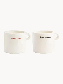 Set di 2 tazze dipinte a mano Perfect Morning