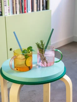 Set di 2 tazze in vetro borosilicato Fred
