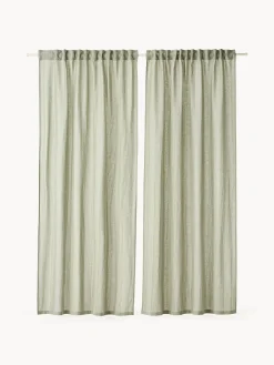 Set di 2 tende a bande multiuso filtranti la luce Dewi, larg. 140 cm