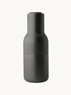 Set macina sale e pepe con coperchio in legno di noce Bottle Grinder 2 pz