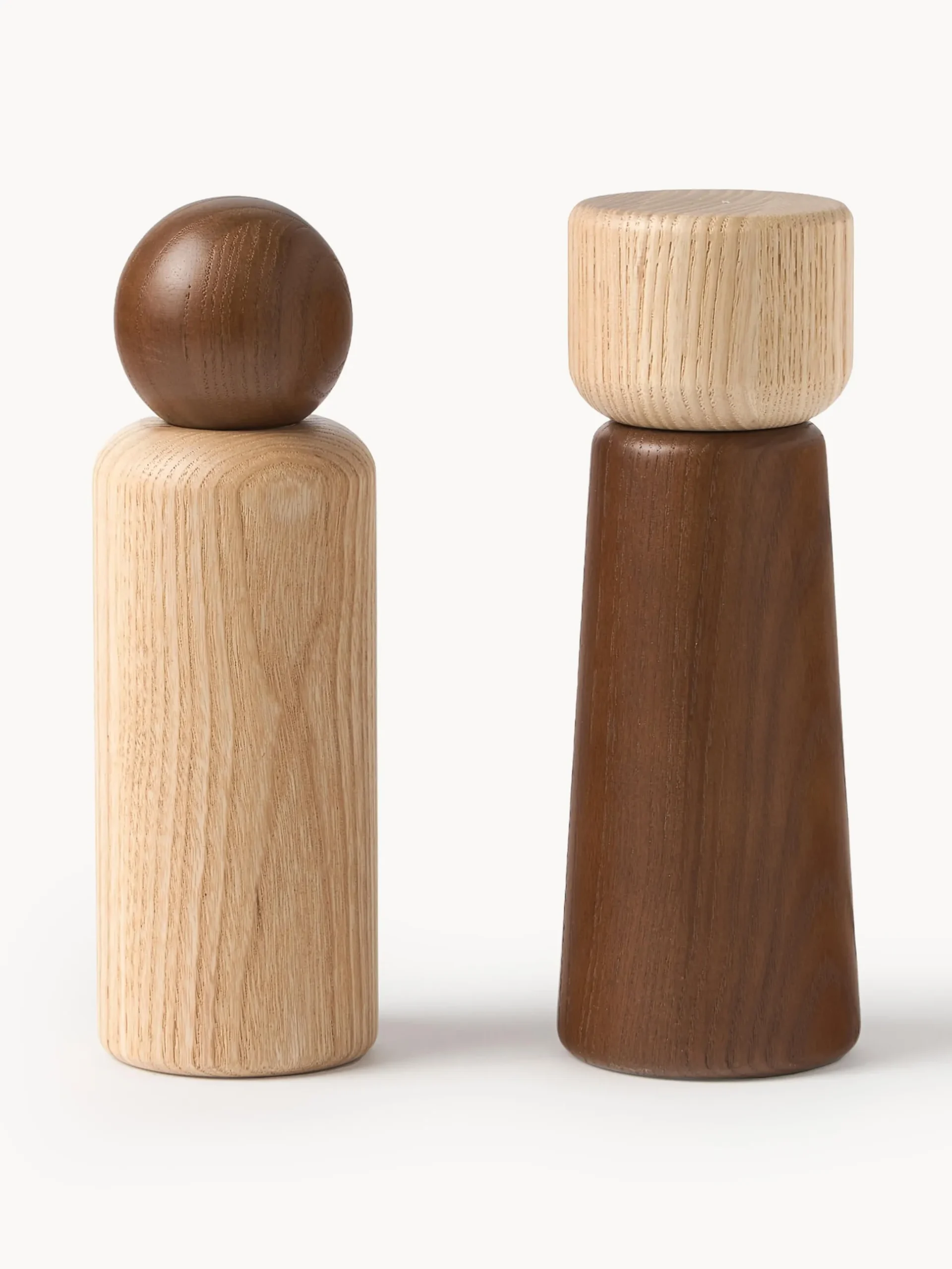 Set saliera e pepiera in legno di frassino Anis 2 pz