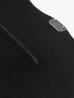 Specchio a figura intera con cornice ondulata in metallo Reggie