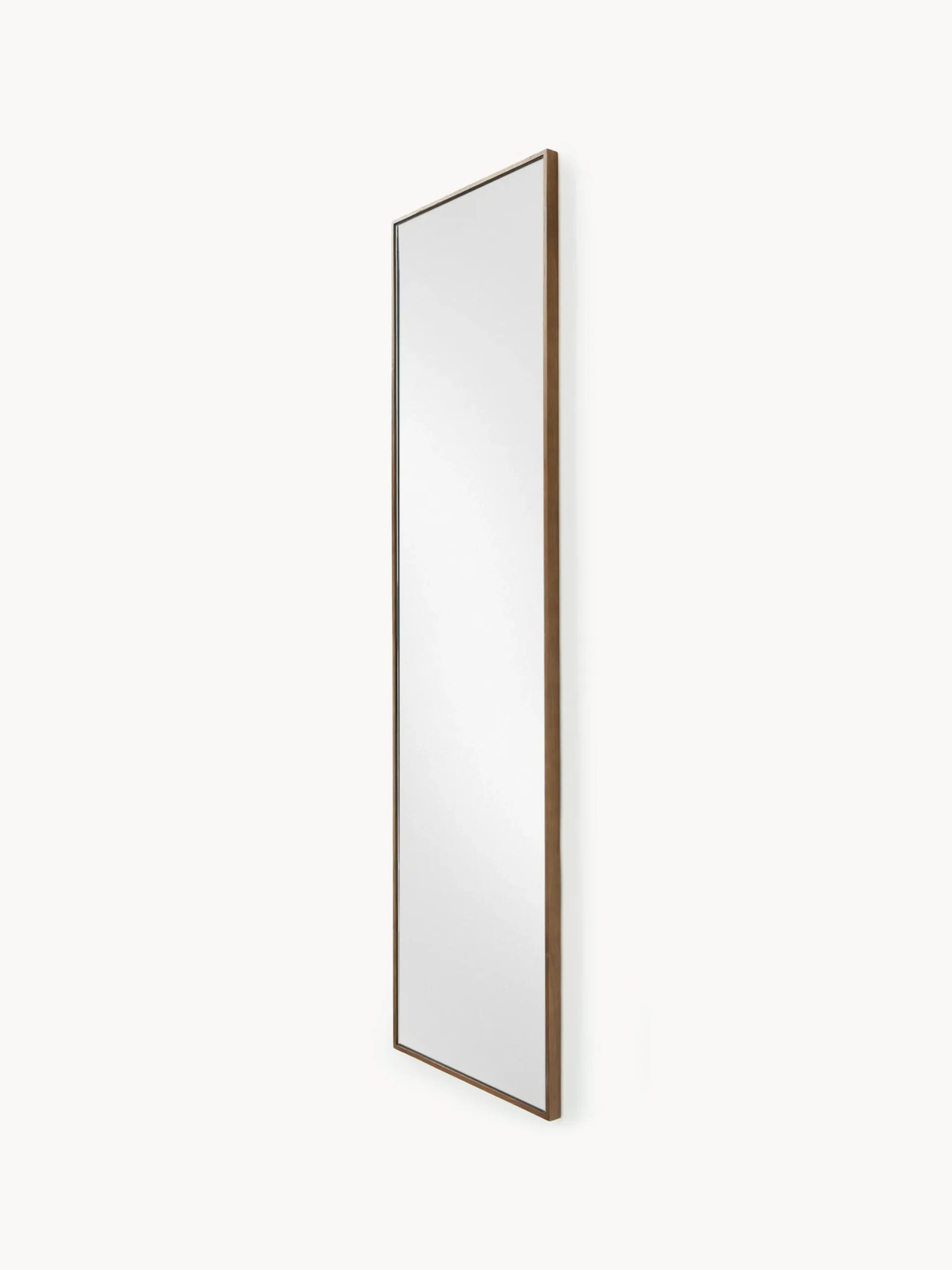 Specchio a figura intera con cornice in legno di quercia Avery