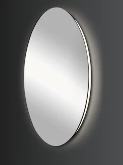 Specchio rotondo da parete con illuminazione a LED Galaxy, varie misure