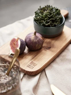 Tagliere in legno di teak Raw