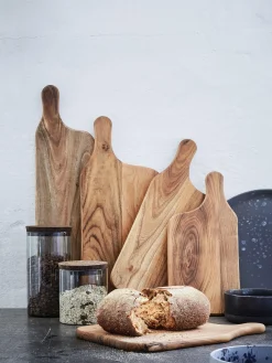 Tagliere in legno di teak Raw