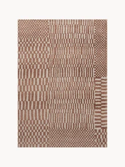 Tappeto jacquard lavabile da interno-esterno Berber