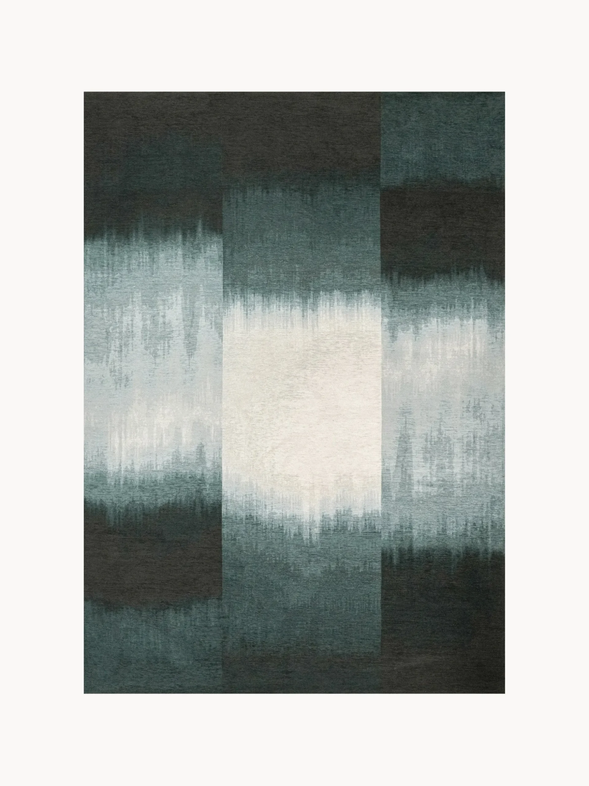 Tappeto jacquard lavabile da interno-esterno Sendai