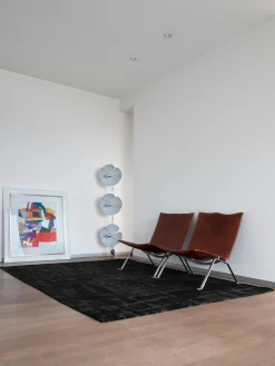 Tappeto lavabile da interno-esterno con effetto alto-basso Baobab