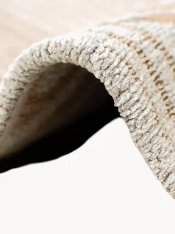 Tappeto rotondo jacquard lavabile da interno-esterno Coral