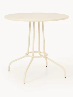 Tavolino da giardino rotondo in metallo Giovanni Ø 70 cm