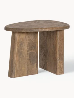Tavolino da salotto ovale in legno di mango Zacatecas