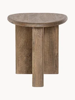 Tavolino da salotto ovale in legno di mango Zacatecas