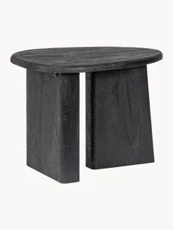 Tavolino ovale in legno di mango Zacatecas