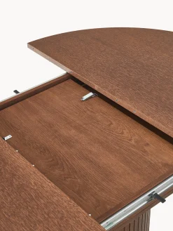 Tavolo allungabile con struttura millerighe Filo, 120 - 160 x 75 cm