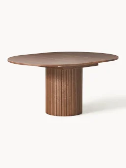 Tavolo allungabile con struttura millerighe Filo, 120 - 160 x 75 cm