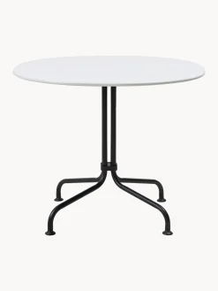 Tavolo bistrot rotondo con piano in ceramica Carmel, Ø 75 x Alt. 73 cm