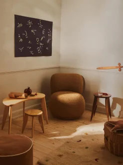 Tavolo per bambini in legno di frassino Feve