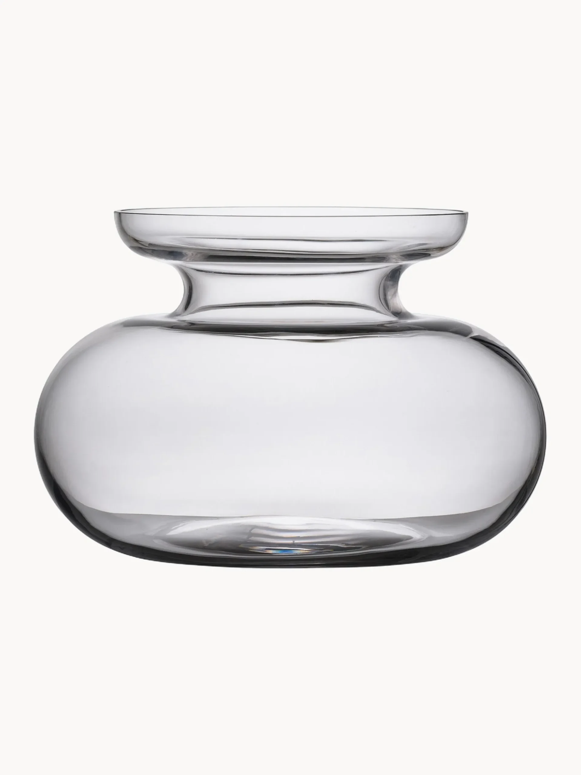 Vaso grande in vetro soffiato Inu, alt. 33 cm