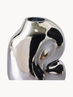 Vaso in vetro fatto a mano Gleam, Alt. 18 cm
