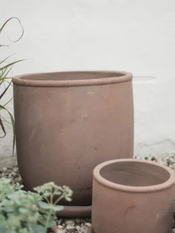 Vaso per piante da esterno in terracotta Terra, alt. 36 cm
