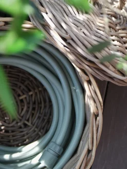 Vaso per tubo intrecciato a mano Noor