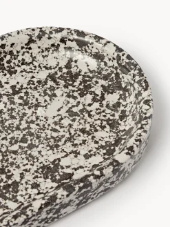 Vassoio da portata in marmo ingegnerizzato Elara, larg.38 cm