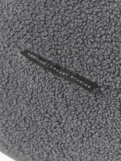 Westwing | Crosby Studios, Cuscino decorativo rotondo in bouclé Celeste Ø 70 cm