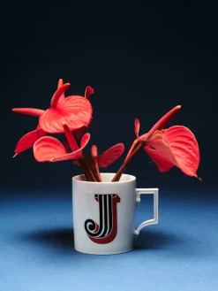 Westwing x MEISSEN, Tazza fatta a mano con motivo decorativo Initials