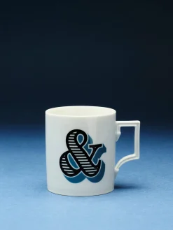 Westwing x MEISSEN, Tazza fatta a mano con motivo decorativo Initials