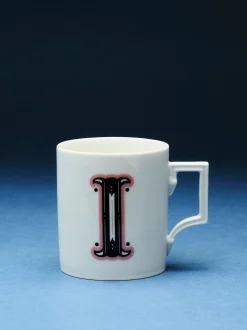 Westwing x MEISSEN, Tazza fatta a mano con motivo decorativo Initials