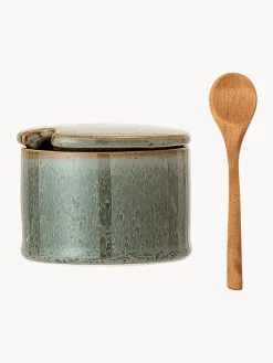 Zuccheriera con cucchiaio di legno Pixie